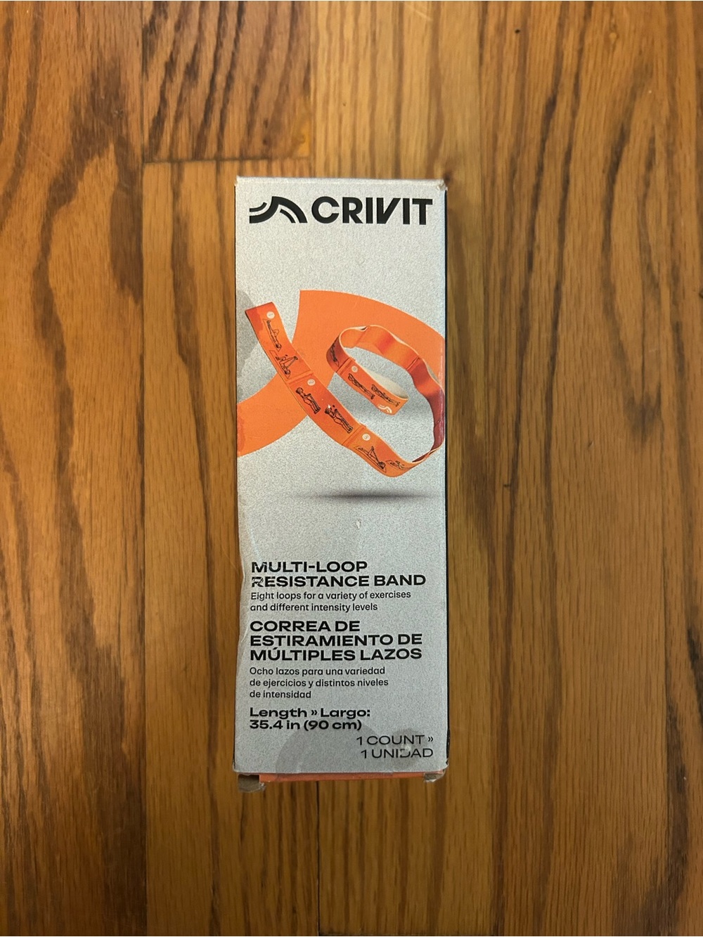 Crivit Orange Resistance Band - In Original Packaging